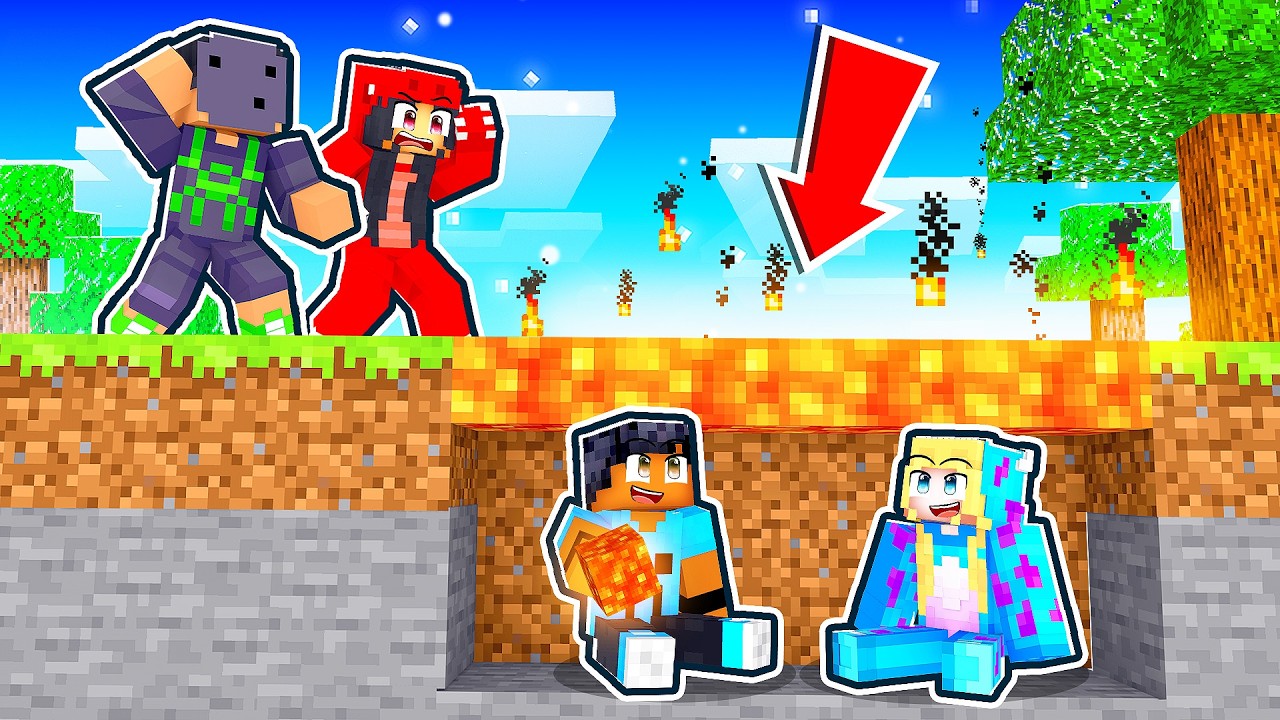 Fiz TROLLAGENS com BLOCOS FALSOS no Esconde Esconde no Minecraft!