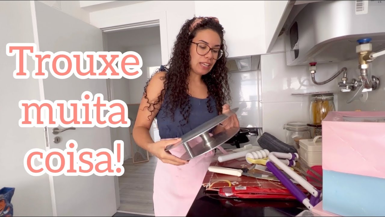 ARTIGOS DE CONFEITARIA QUE TROUXE do BRASIL | Portugal para Brasileiros 🇵🇹