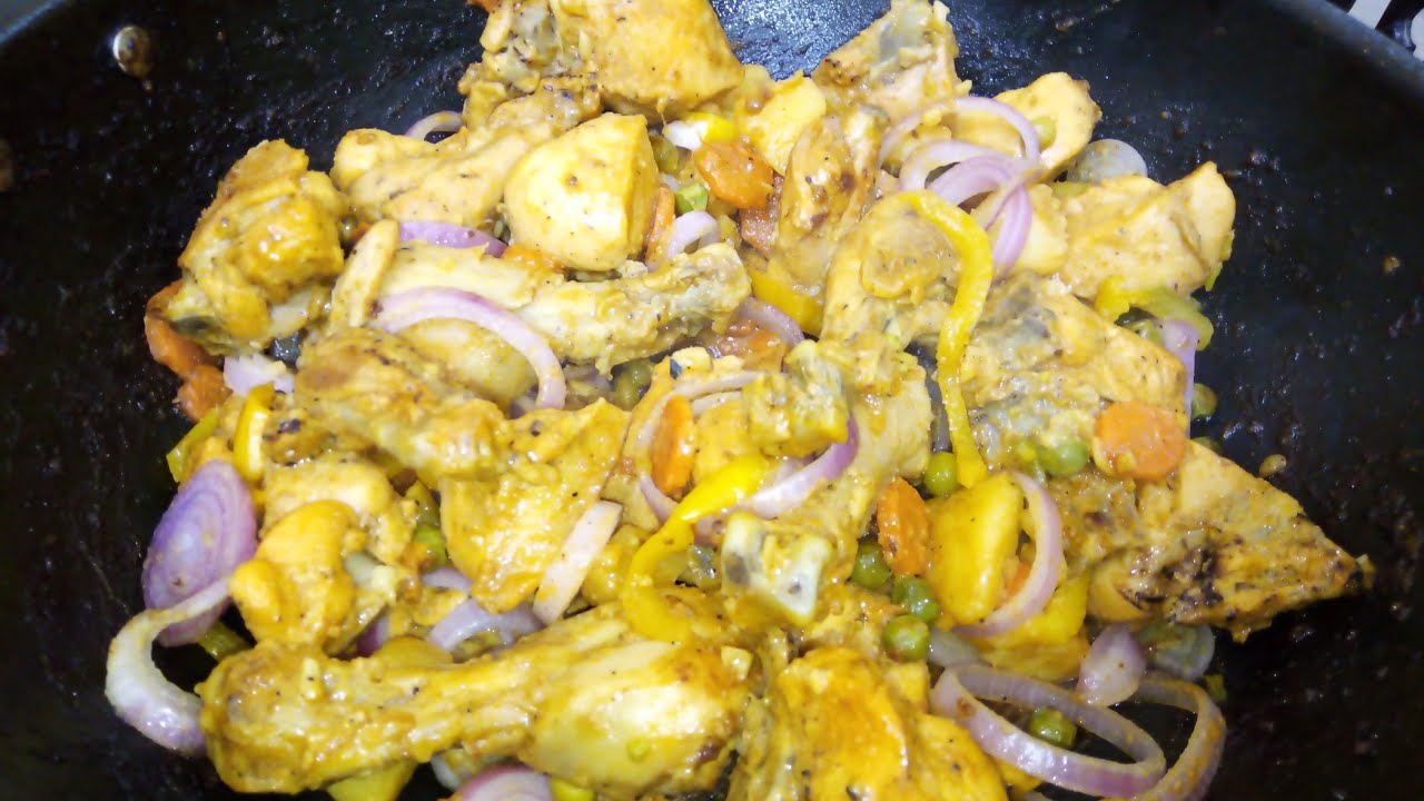 |Steamed chicken with veggies| - YouTube