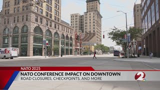 Downtown road closures, security measures announced for NATO 2025