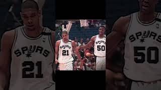This Is What Made The Spurs Twin Towers So LETHAL 😤 #shorts  #nba  #timduncan