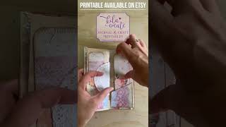 Romantic Regency Small Journal | KILA Create Printables #junkjournalideas #journalkit #junkjournal