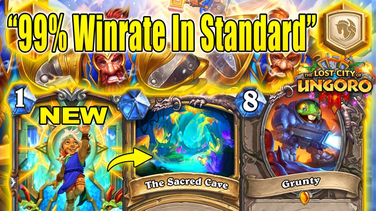 "The Most Broken OP Deck In 11 Years Of History in HS Ever!" The Lost City of Un'Goro | Hearthstone