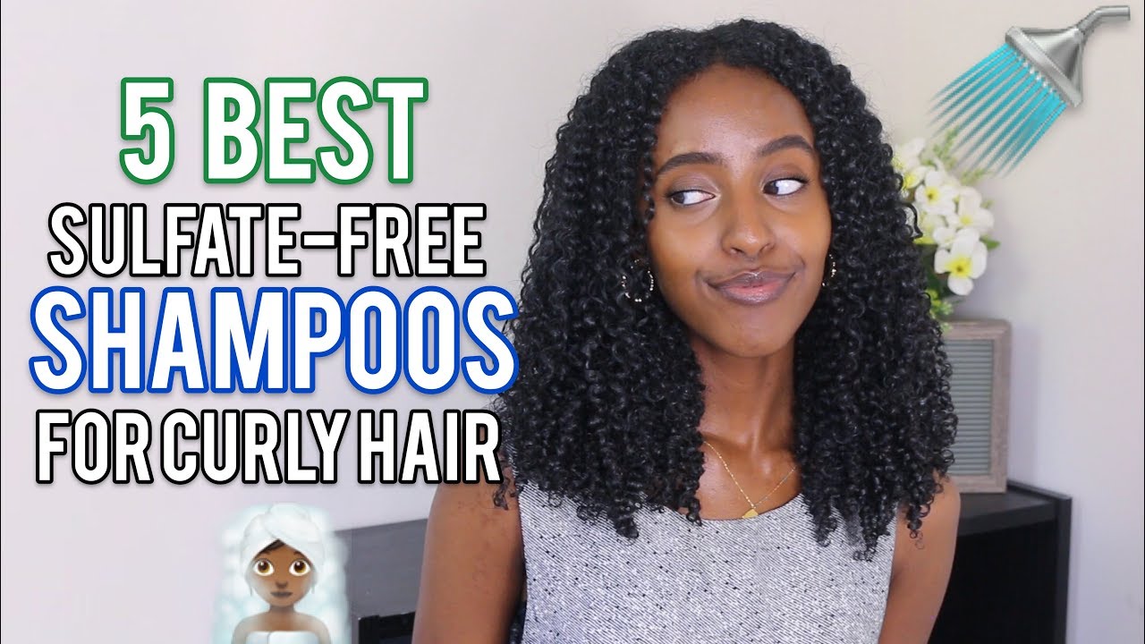 5 Best Curly Hair Shampoos All Sulfate Free Top Five Friday Lydia Tefera Youtube