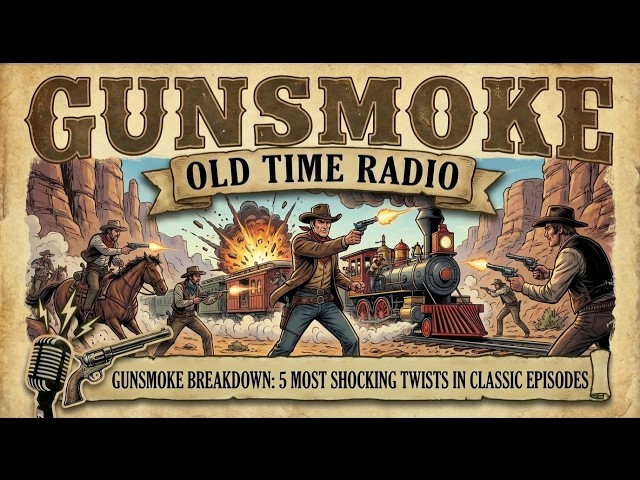 Gunsmoke Breakdown: 5 Most Shocking Twists in Classic Episodes | Old Time Radio