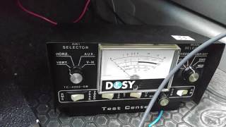 K40 K-30 Antenna,Base Load,35 in. G0157906 Dosy watt meter sticks with higher wattage.