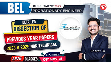 Detailed Dissection/Analysis of BEL PE Non-Technical Previous year papers (2023,2025)