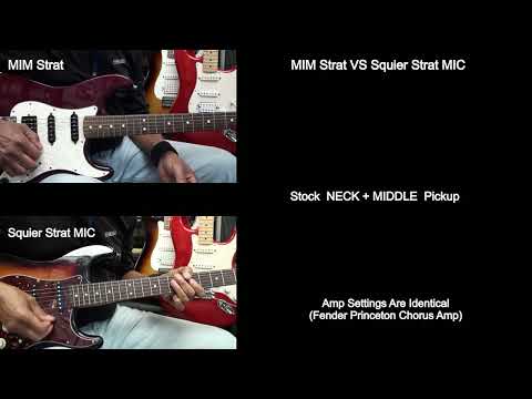 Fender Stratocaster Telecaster Shootout @EricBlackmonGuitar