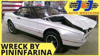 We Bought The Cleanest Wrecked Cadillac Allante 1989 Cadillac Allante Test Video Lkca426