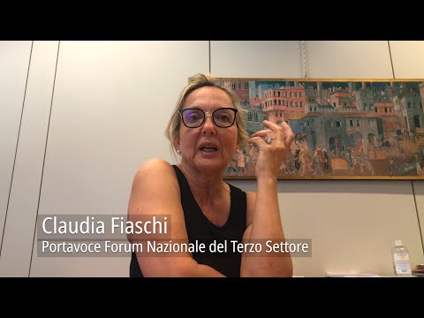 Claudia Fiaschi, portavoce Forum Nazionale del Terzo Settore