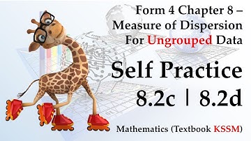 KSSM Form 4 Mathematics Chapter 8 | Self Practice 8.2c | Self Practice 8.2d