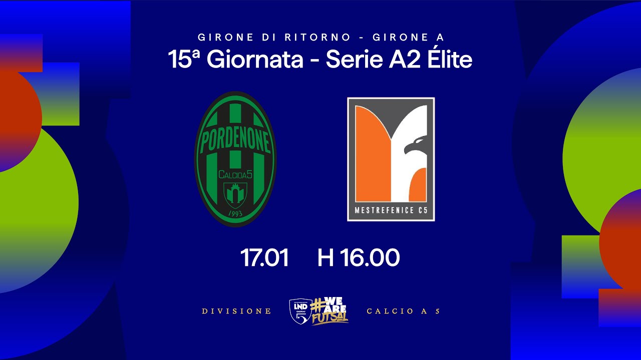 Pordenone-MestreFenice 1-1 | 15ª giornata | Serie A2 Élite 2025/2026 - Girone A
