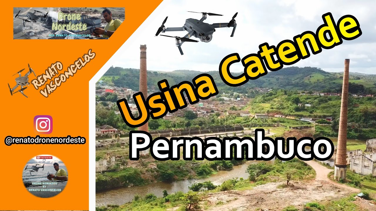 Como era e como está hoje a Usina Catende em Pernambuco - Imagens em 2.7k