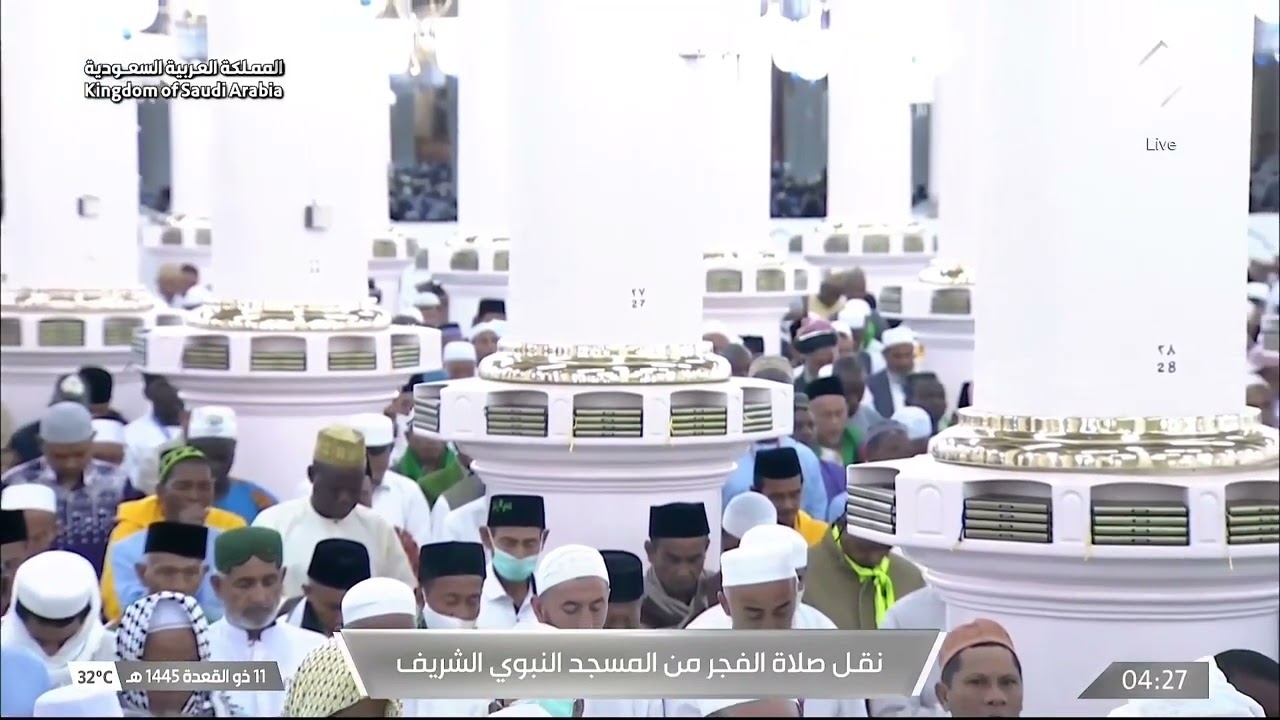 صلاة الفجر للشيخ عبدالباري الثبيتي 11 ذو القعدة 1445هـ