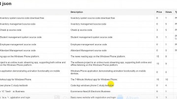 How to display data to front end from json file in php
