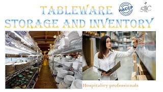 STORAGE AND INVENTORY - Tableware