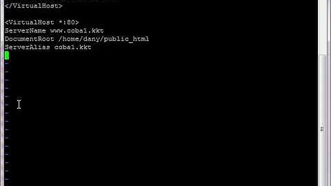 03 LINUX CENTOS 7 - KONFIGURASI VIRTUAL HOST
