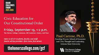 Constitution Day 2025 : Paul Carrese