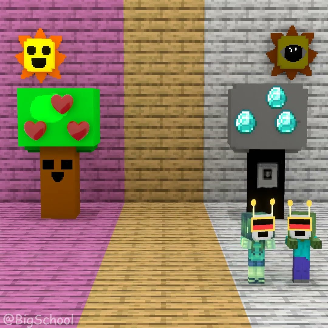 Do you want Zombie Boy and Girl to choose Mr. Sun Phase 1 or Mr. Sun Phase 2?! ?