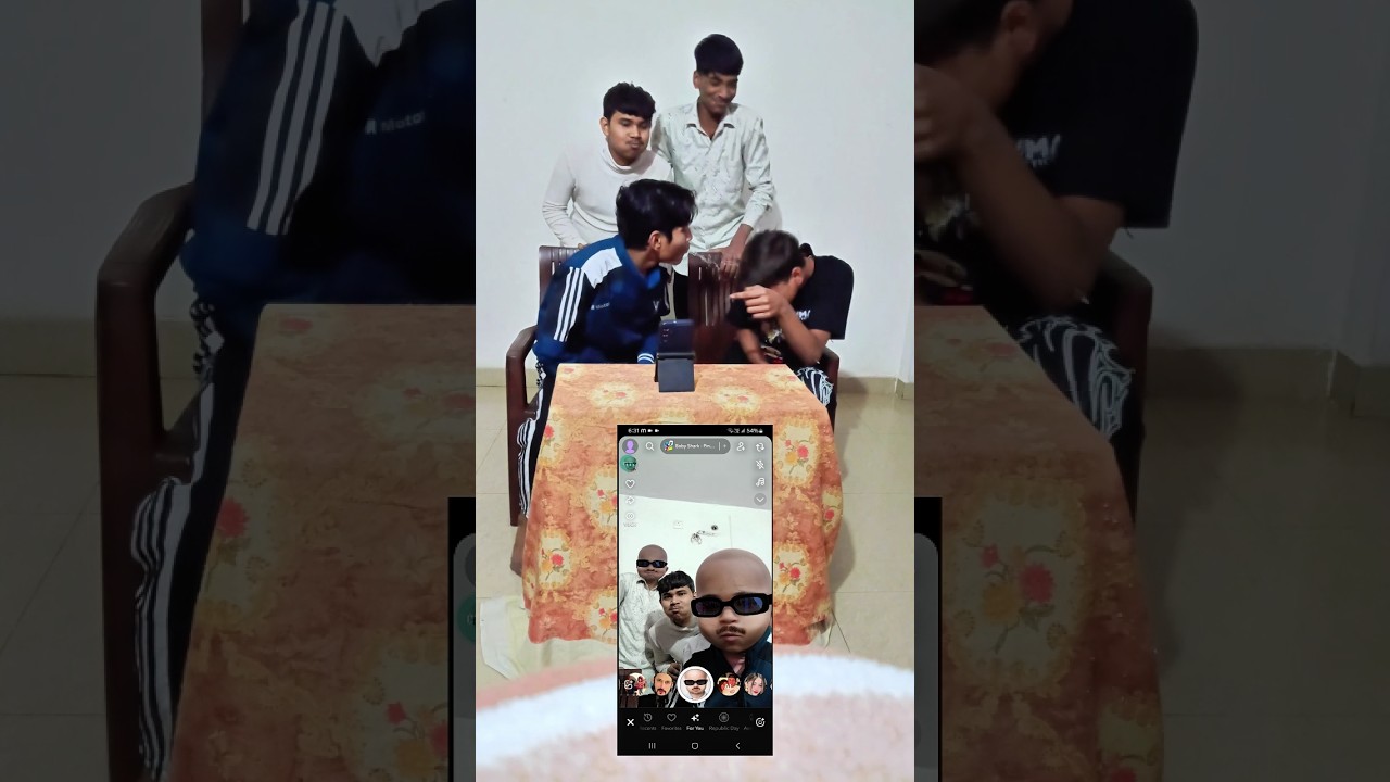 Snapchat filter challenge🤪| END TAK DEKHO😂