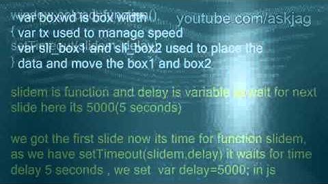 horizontal slideshow javascript , Sliding divs horizontally