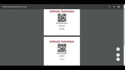 Dynamic Product Labels Odoo