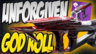 UNFORGIVEN (GOD ROLL PvE) Destiny 2 Season of the Haunted (Dungeon SMG)