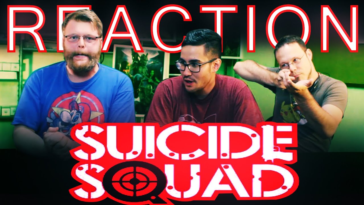 Suicide Squad Trailer REACTION - YouTube