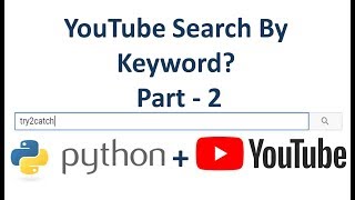 How to implement YouTube Search By Keyword || Part - 2