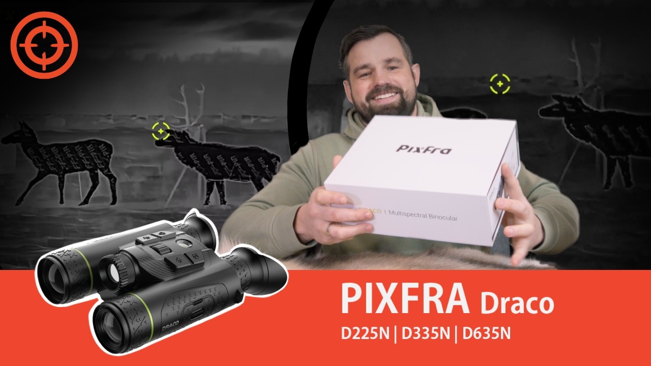 PremiumOptics komanda testē Pixfra DRACO multispektrālo binokli