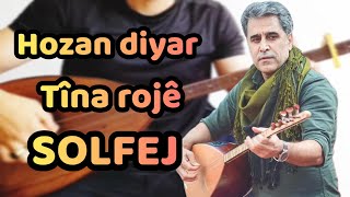 Hozan diyar-tîna rojê(saz solfej)-sina moradi Resimi