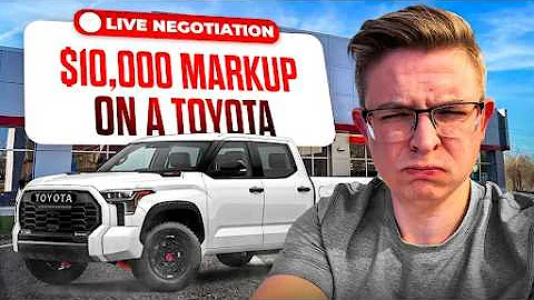 $10,000 Dealer Fee On A TOYOTA! WTF Are They Doing!?