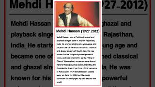 Mei Hassan Shorts Biography