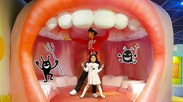 Boram and Konan go to the Children