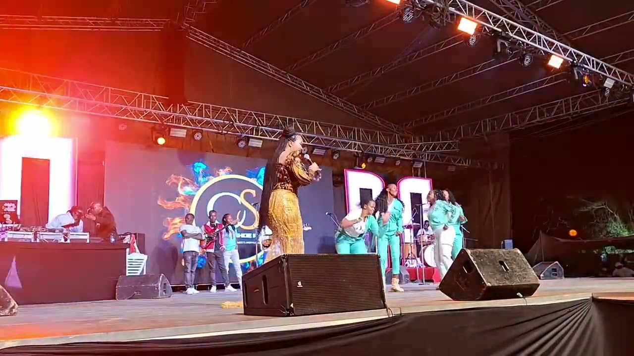 FORTUNE MWIKALI PERFORMING AT KAMBA FESTIVAL MACHAKOS EDITION 