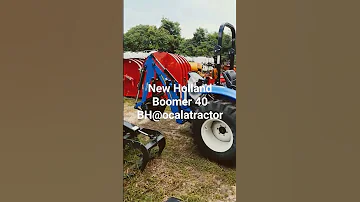 Kolik váží traktor New Holland Boomer 40?