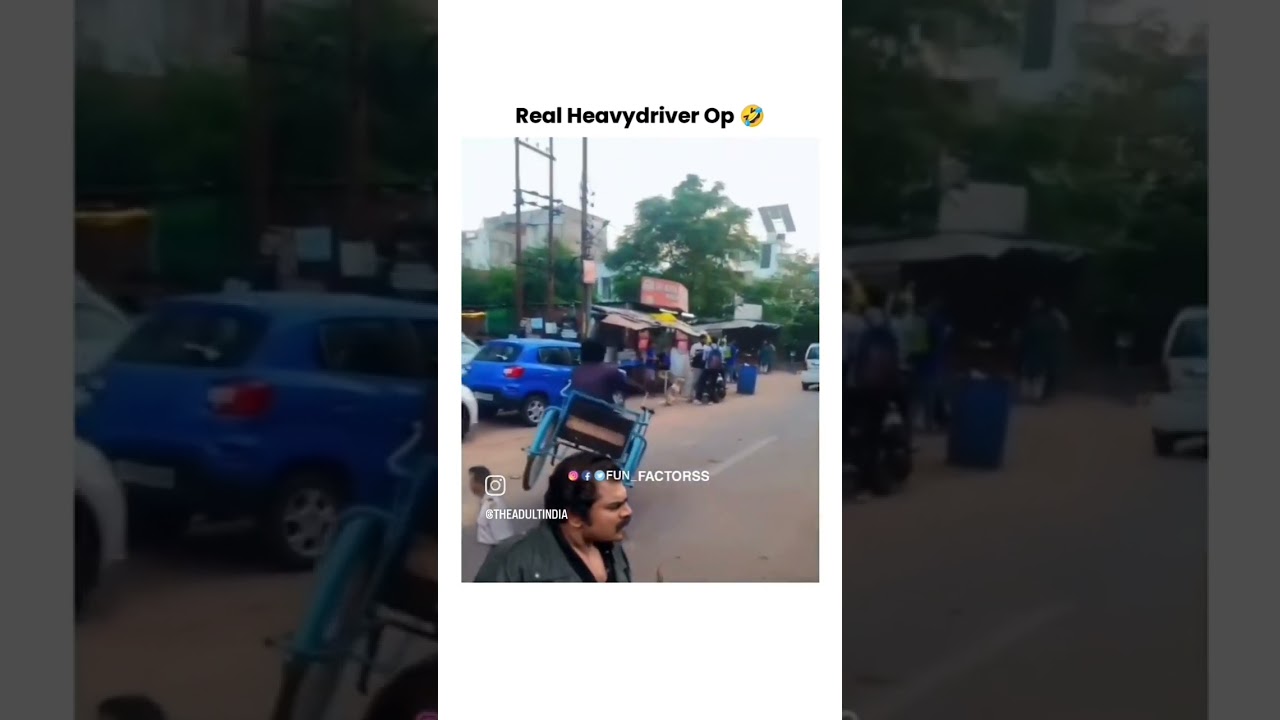 real heavy driver op😂😂