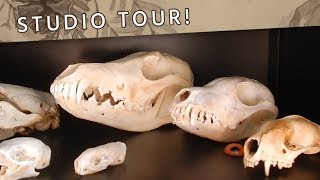 Studio Tour!! // 2018 // Mary Sanche