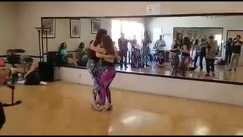 Stephany Estrin and Marissa Rivera Zouk Demo