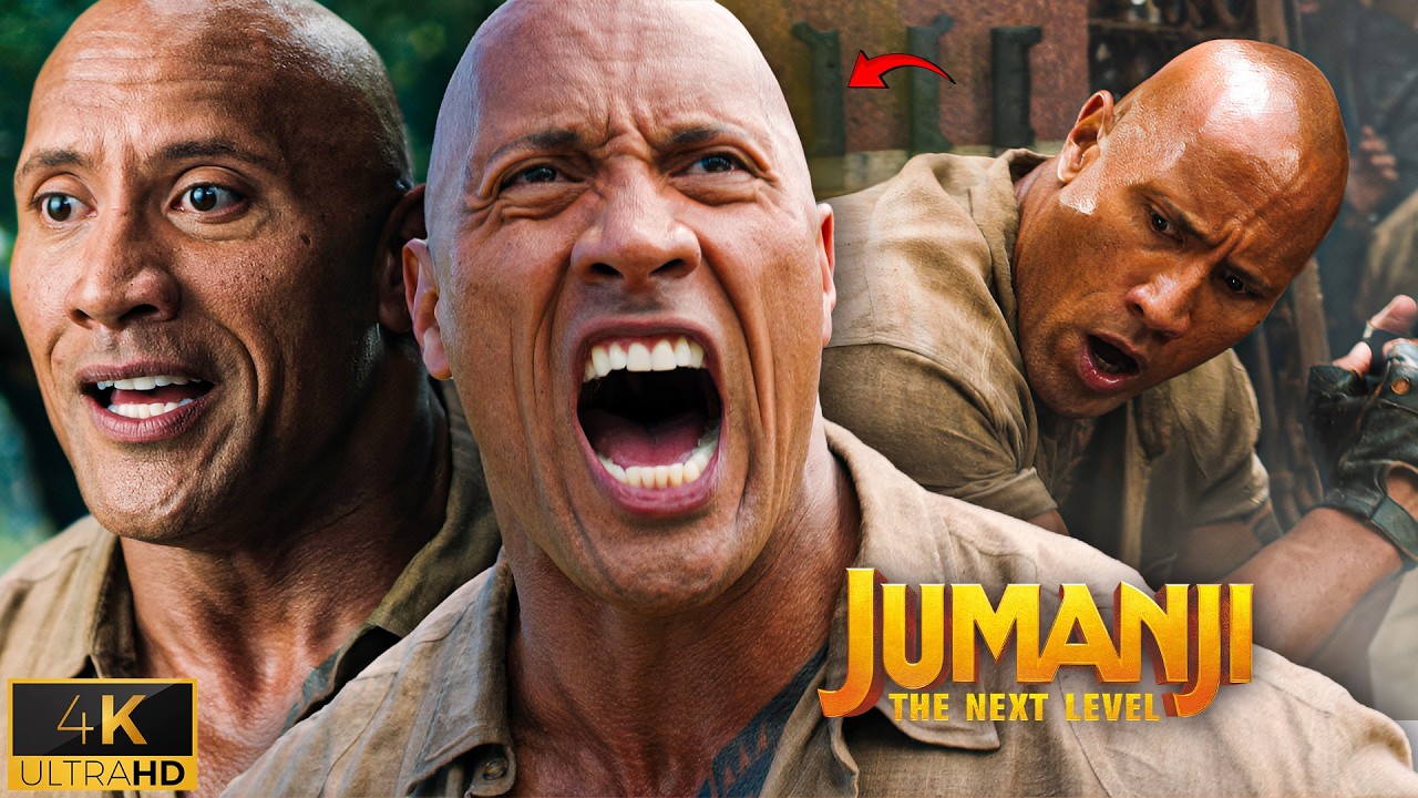 Dwayne Johnson Being Funny For 20 Min Straight in Jumanji: Welcome to the Jungle