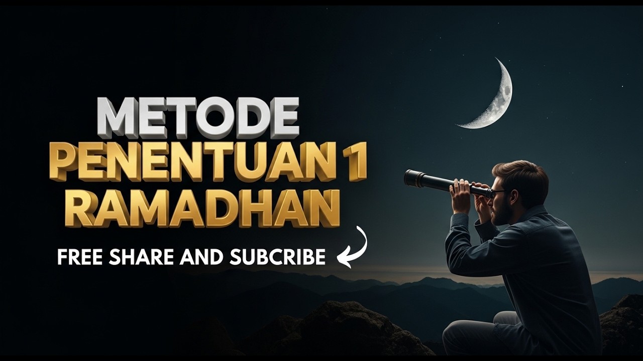 METODE PENENTUAN 1 RAMADHAN