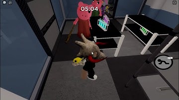 Roblox Piggy Lab beaten on swarm + hard mode