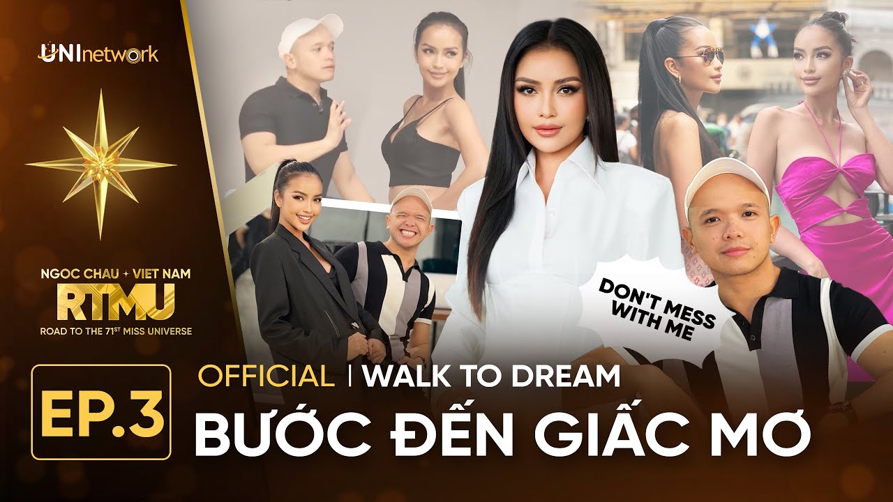 RTMU'22 EP 3 FULL | Sẵn sàng BƯỚC ĐẾN GIẤC MƠ, Ngọc Châu sang Philippines đi tìm 
