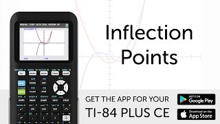 Inflection Points - Manual for TI-84 Plus CE Graphing Calculator screenshot 4