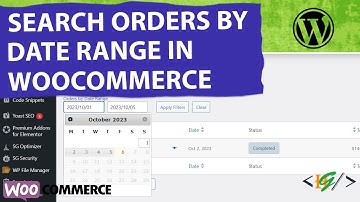 How to Search Orders By Date Range in WooCommerce | Start Date | End Date
