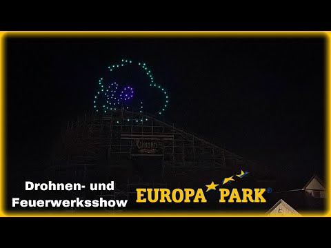 Drohnen- und Feuerwerksshow - 24 Uhr Öffnung EUROPA-PARK 2022