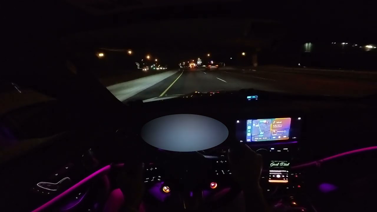 E53 AMG Downpipe Tunnel Runs, POV Driving