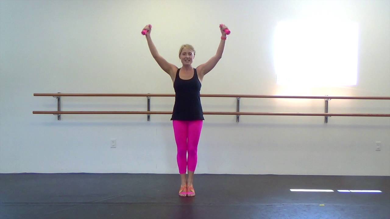 Dance Barre Toned Arms toning workout for women
