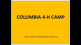 Columbia 4 H Camp