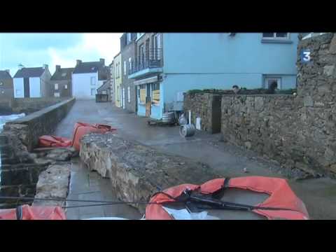 TEMPETE SUR l'ILE DE SEIN le 3 mars 2014